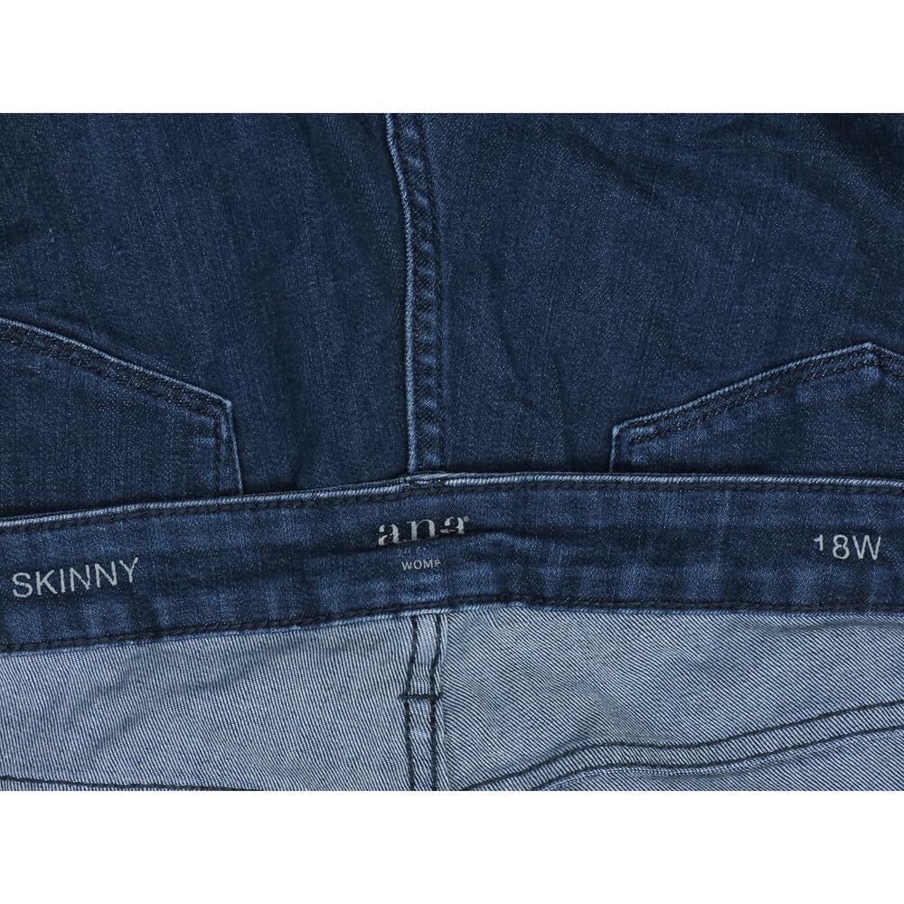 Ana Skinny Blue Denim Jeans 18WList - Picture 5 of 5